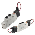 CHELIC氣立可SM-7100-C8-L-220VAC電磁閥 SM7000系列 插管型二位五通二位三通