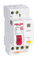 DELIXI德力西 CDB6PLEi“相線+中性線”剩余電流動作斷路器