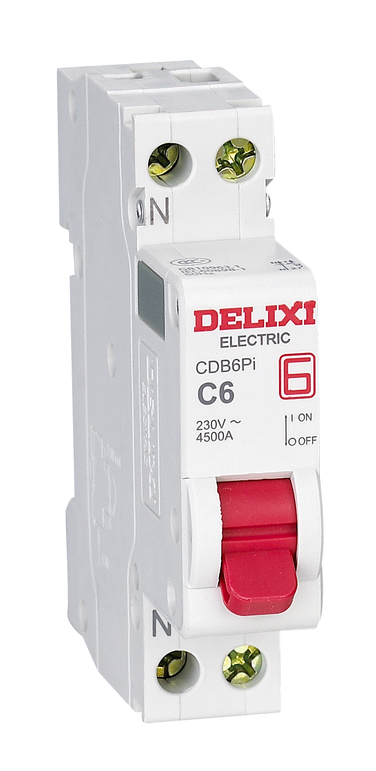 DELIXI德力西CDB6Pi相線+中性線斷路器