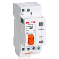 DELIXI德力西CDBHPLE相線+中性線漏電斷路器