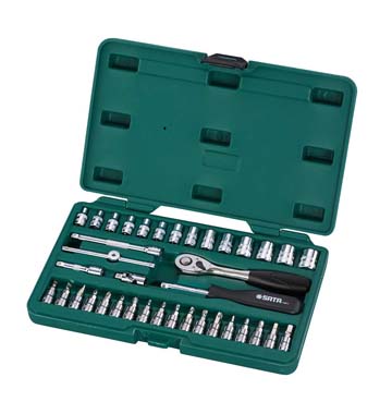 世達(dá)工具09002  38件6.3MM系列套筒組套