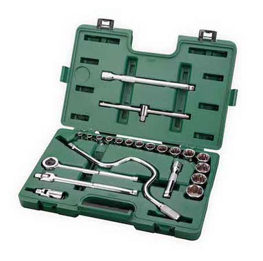 世達(dá)工具09088  22件12.5MM系列英制套筒組套
