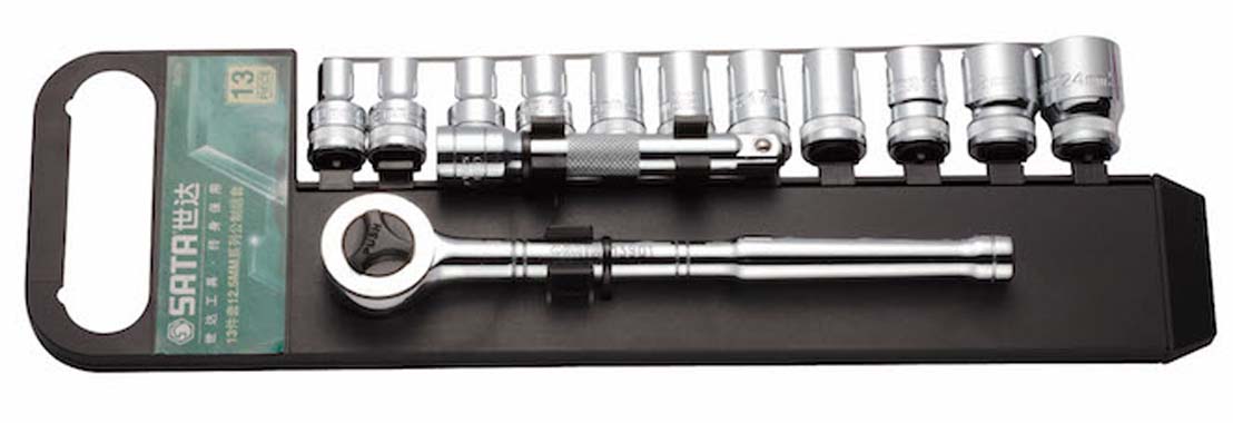 世達(dá)工具09525  13件12.5MM系列套筒組套
