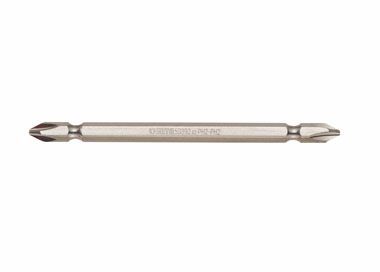 世達工具59392 5件套6.3MM系列110MM長雙頭旋具頭#2/#2