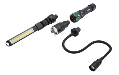 世達(dá)工具90736 快接式3合1可換頭手電筒
