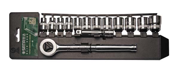 世達工具09523  14件10MM系列套筒組套