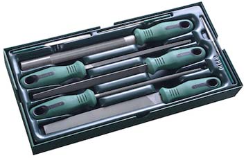世達(dá)工具09910    工具托組套-8件銼刀
