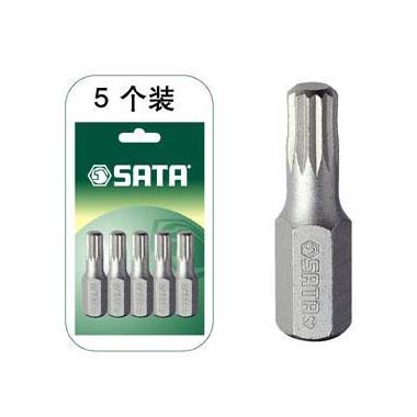 世達工具59467 5件套8MM系列30MM長12角旋具頭M8
