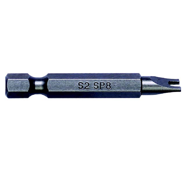 STANLEY史丹利工具 6.3MM系列50mm長U形旋具頭