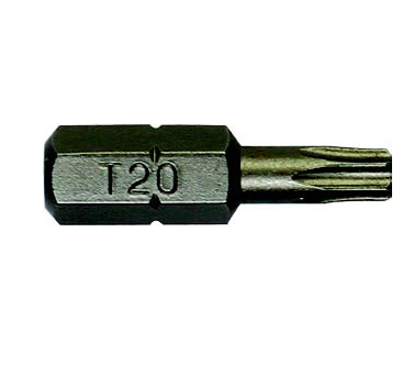 STANLEY史丹利工具 6.3MM系列25mm長花形旋具頭