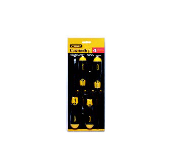 STANLEY史丹利工具65-244-0-23 4件套膠柄螺絲批