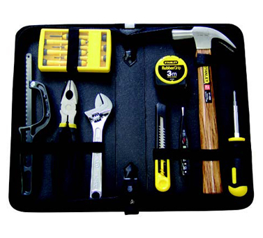 STANLEY史丹利工具92-009-23 19件套居家必備工具套裝