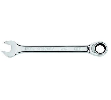 STANLEY史丹利工具 公制精拋光棘開(kāi)兩用快扳