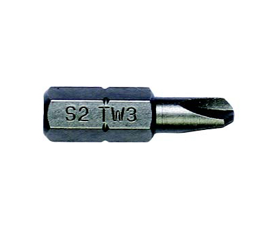 STANLEY史丹利工具 6.3MM系列25mm長Y形旋具頭