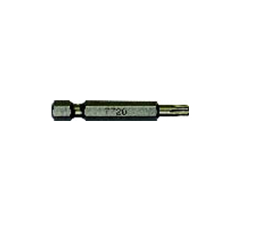STANLEY史丹利工具 6.3MM系列50mm長中孔花形旋具頭