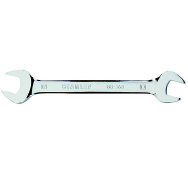 STANLEY史丹利工具 公制精拋光雙開口扳手