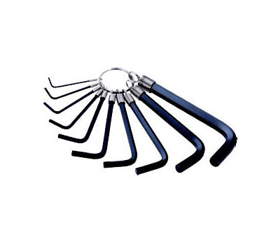 STANLEY史丹利工具STMT69213-8-23 10件套公制鏈式內六角扳手