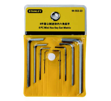 STANLEY史丹利工具STMT94553-8-23 8件套公制迷你內(nèi)...